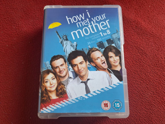 HOW I MET YOUR MOTHER 1 TO 8 BOX DVD