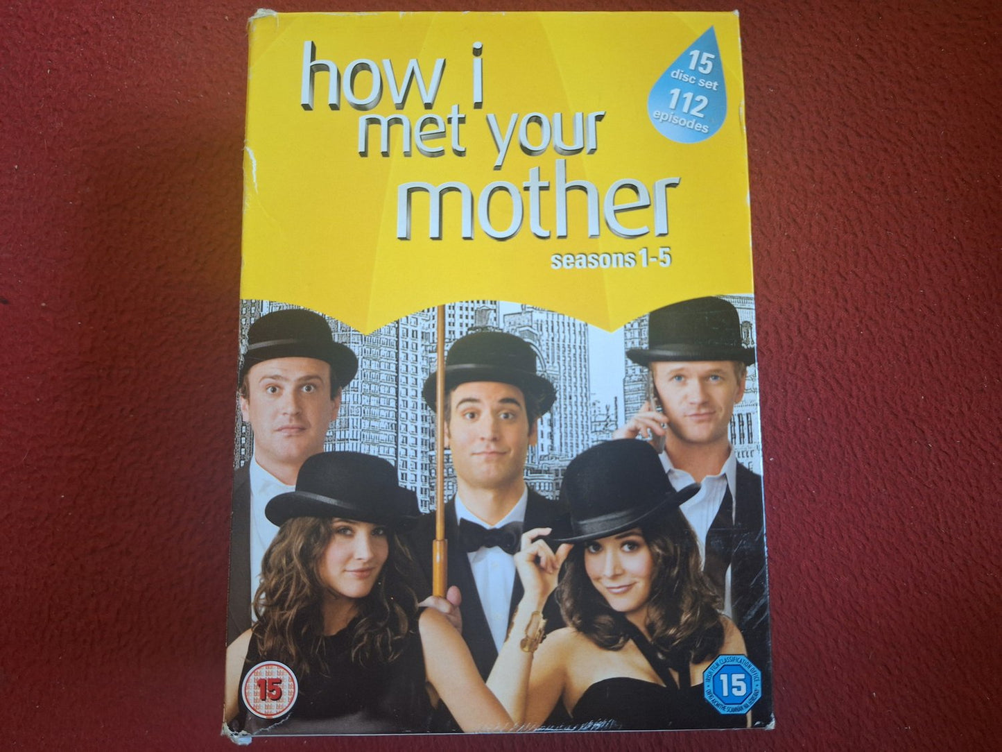 HOW I MET YOUR MOTHER SEASONS 1 - 5 BOX DVD
