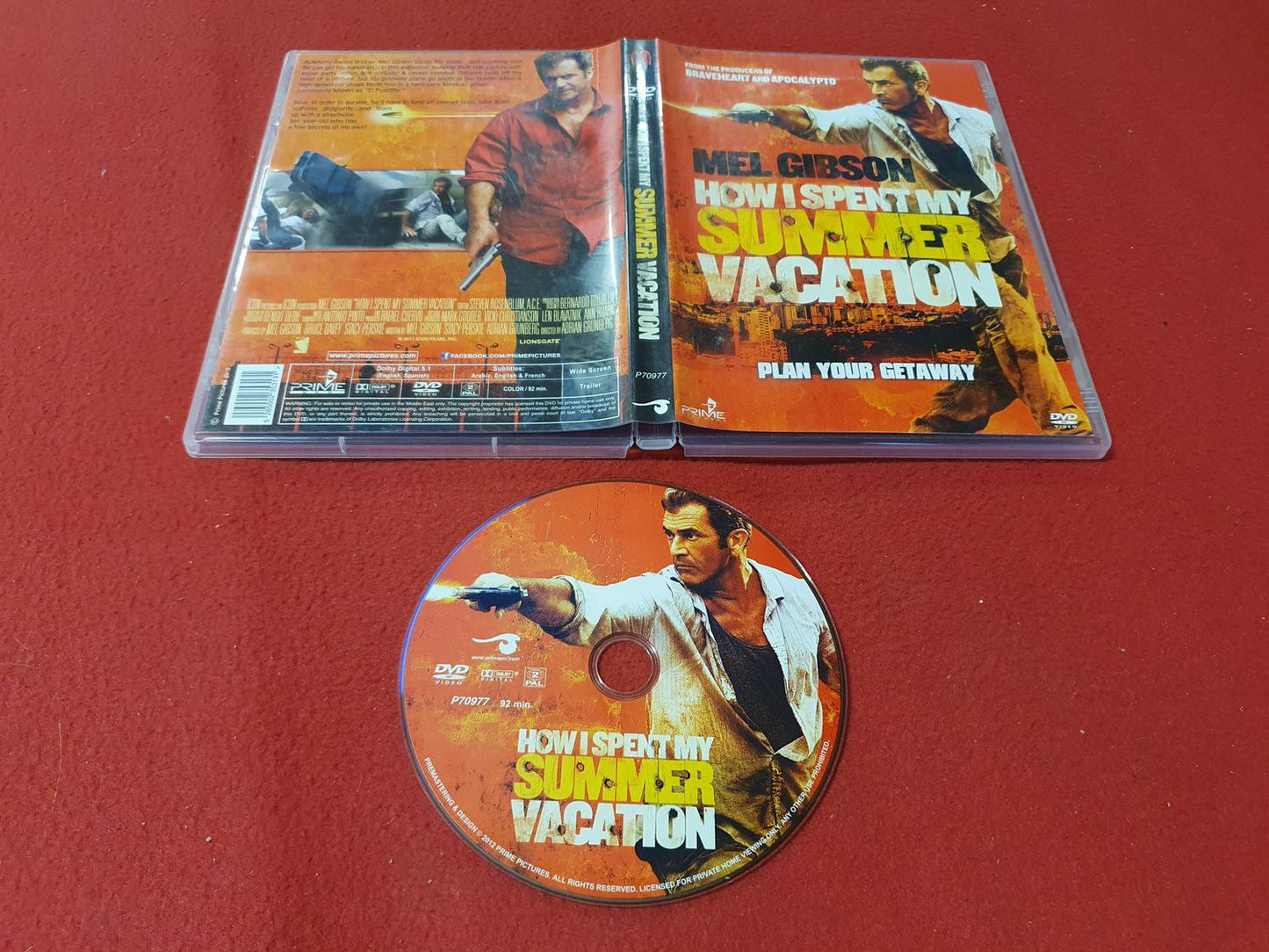 HOW I SPENT MY SUMMER VACATION till DVD