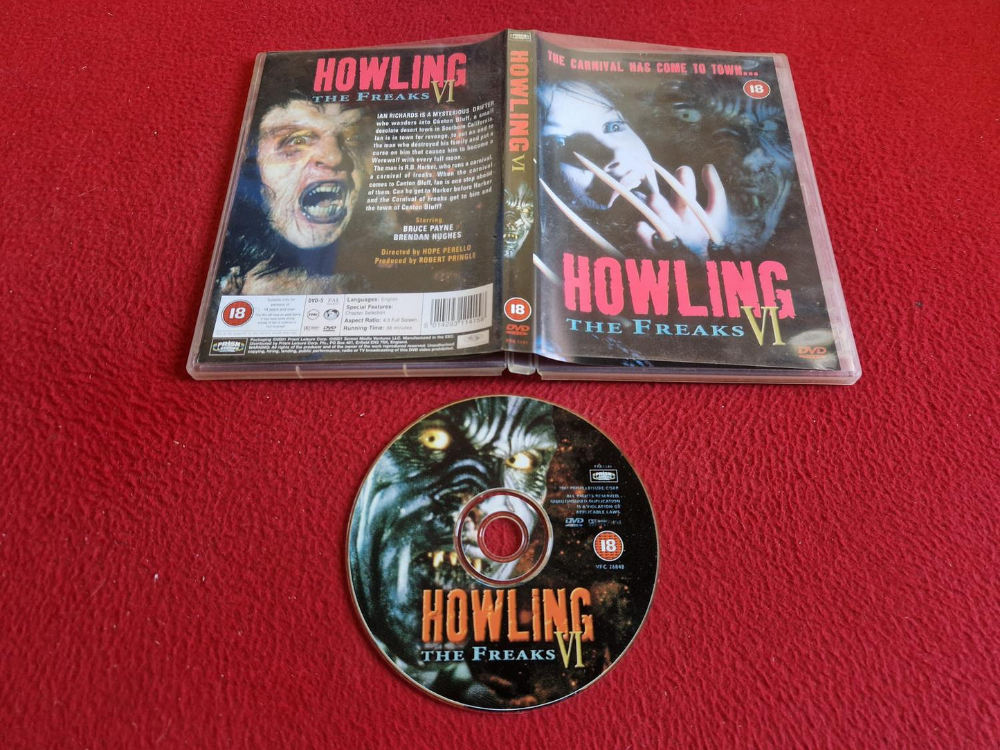 HOWLING VI 6 DVD