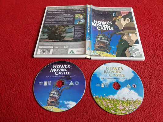 HOWL'S MOVING CASTLE [ ENG TAL / JAPANSKT TAL MED ENGELSK TEXT ] DVD