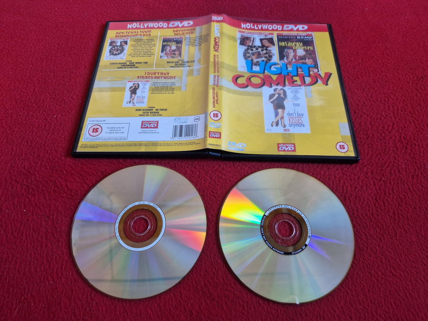 HOW TO KILL YOUR NEIGHBOURS DOG/DAYDREAM BELIEVER/I DON'T BUY KISSES ANYMORE DVD