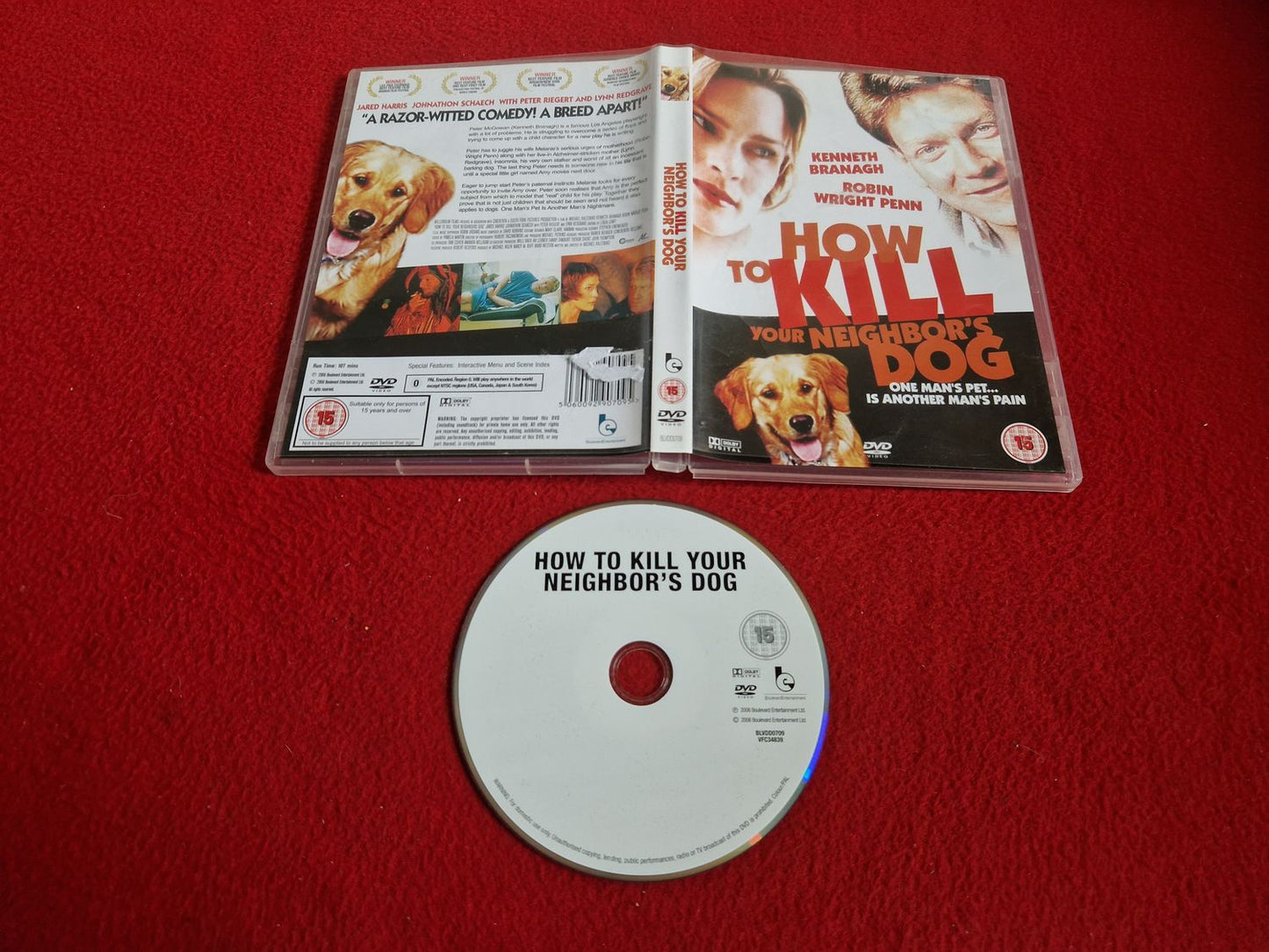 HOW TO KILL YOUR NEIGHBOUR'S DOG DVD