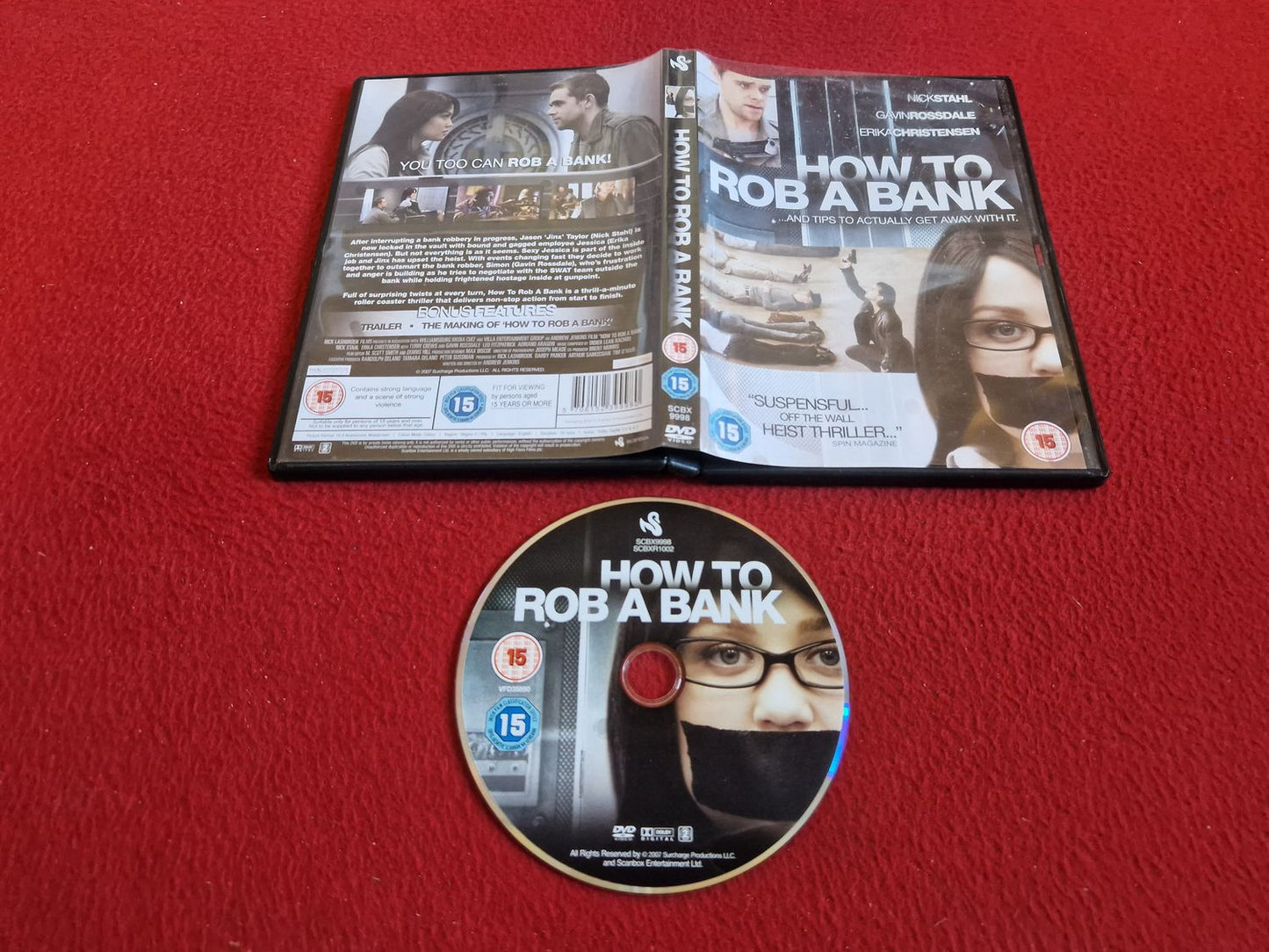 HOW TO ROB A BANK DVD