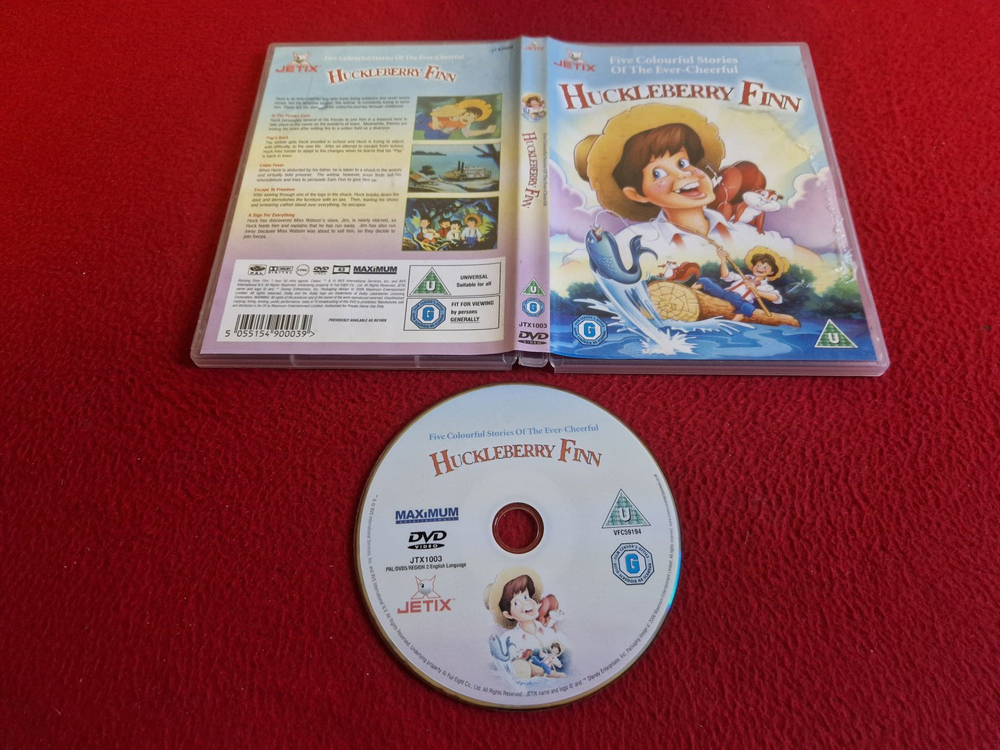 HUCKLEBERRY FINN DVD