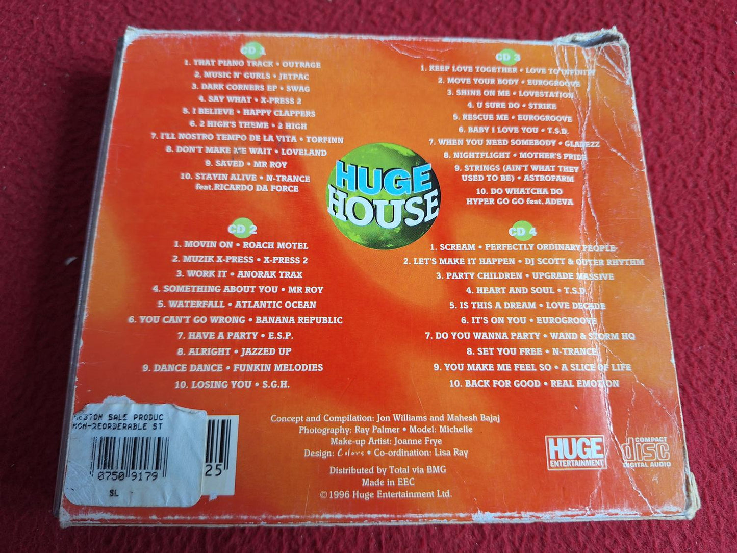HUGE HOUSE CD BOX