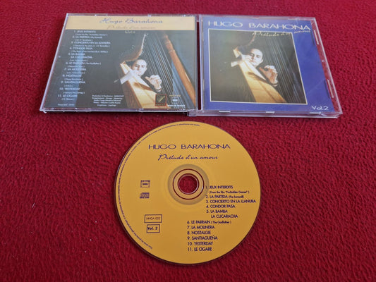 HUGO BARAHONA PRELUDE D'UN AMOUR CD