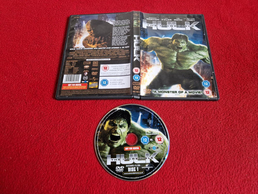 HULK THE INCREDIBLE DVD