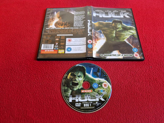 HULK THE INCREDIBLE DVD