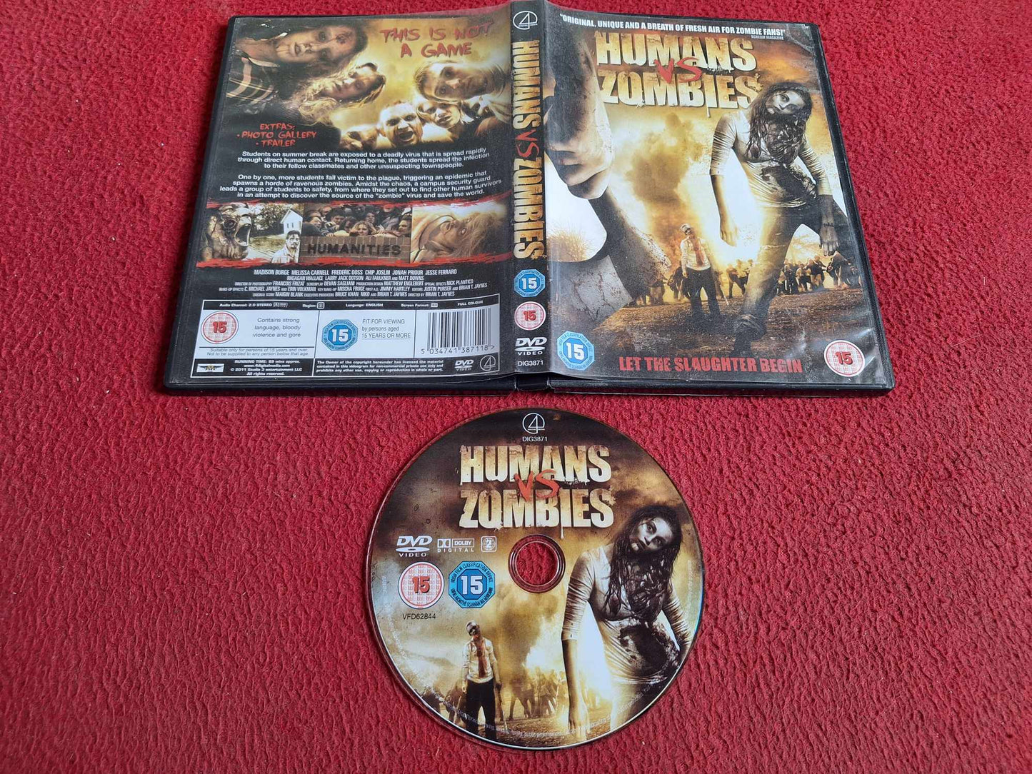 HUMANS VS ZOMBIES DVD