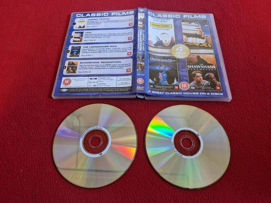 HUMAN TRAFFIC / TAXI / LAWNMOWER MAN / SHAWSHANK REDEMPTION DVD