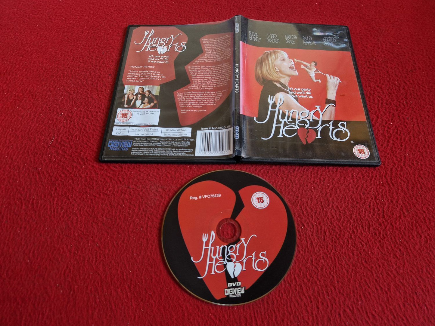HUNGRY HEARTS DVD