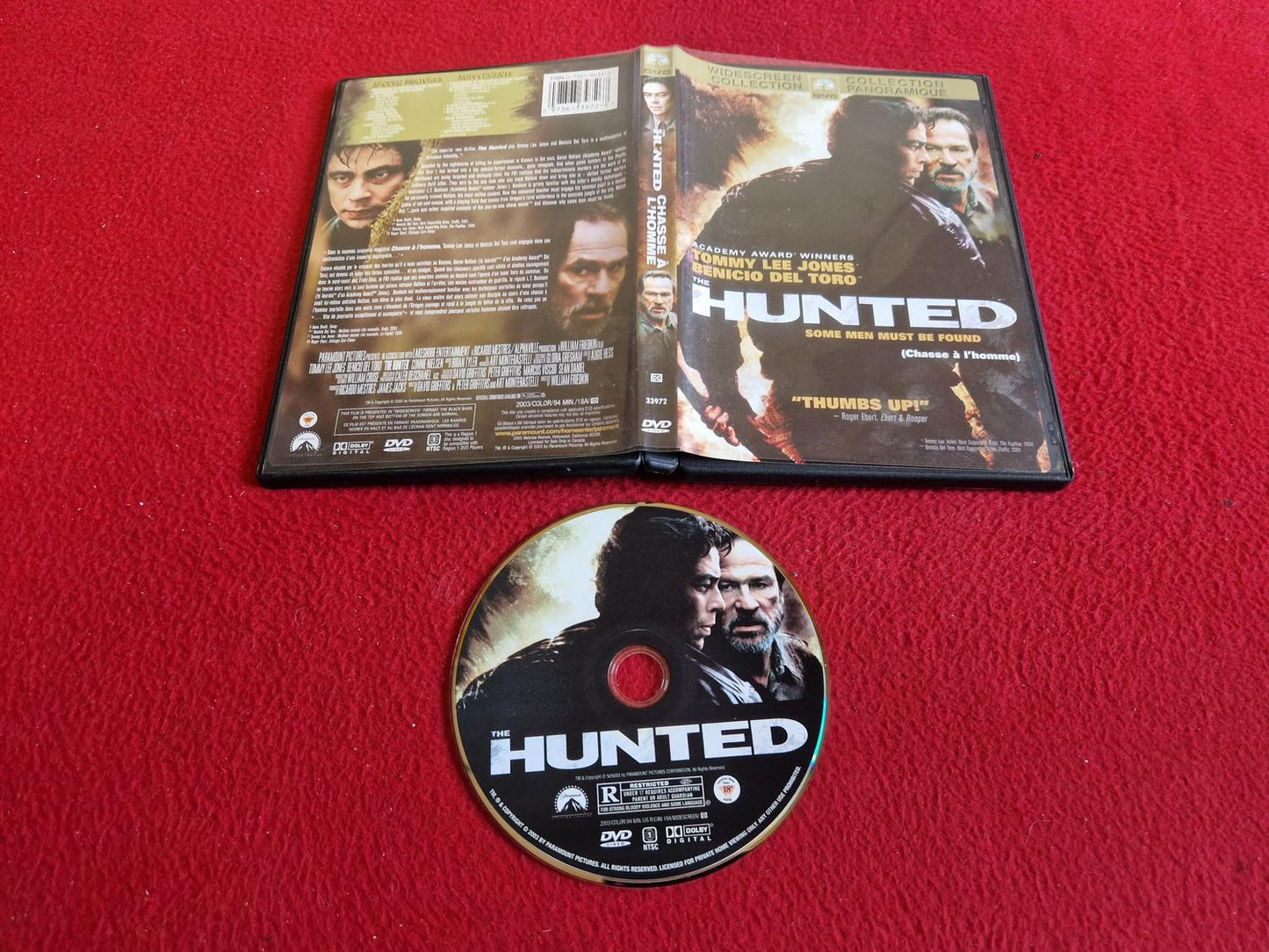 HUNTED DVD