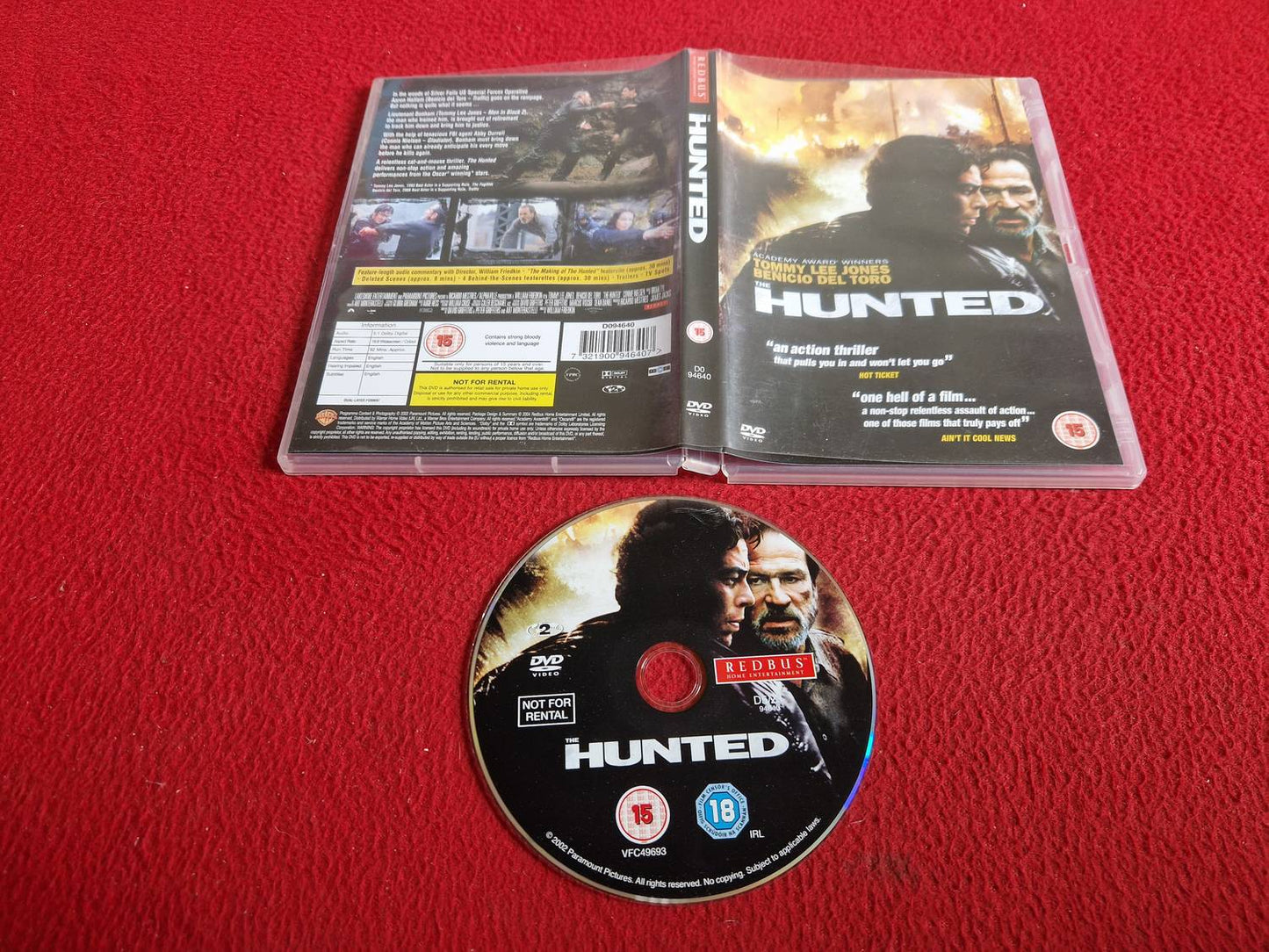 HUNTED DVD