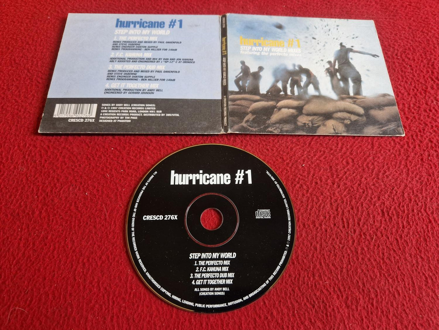 HURRICANE #1 STEP INTO MY WORLD CD