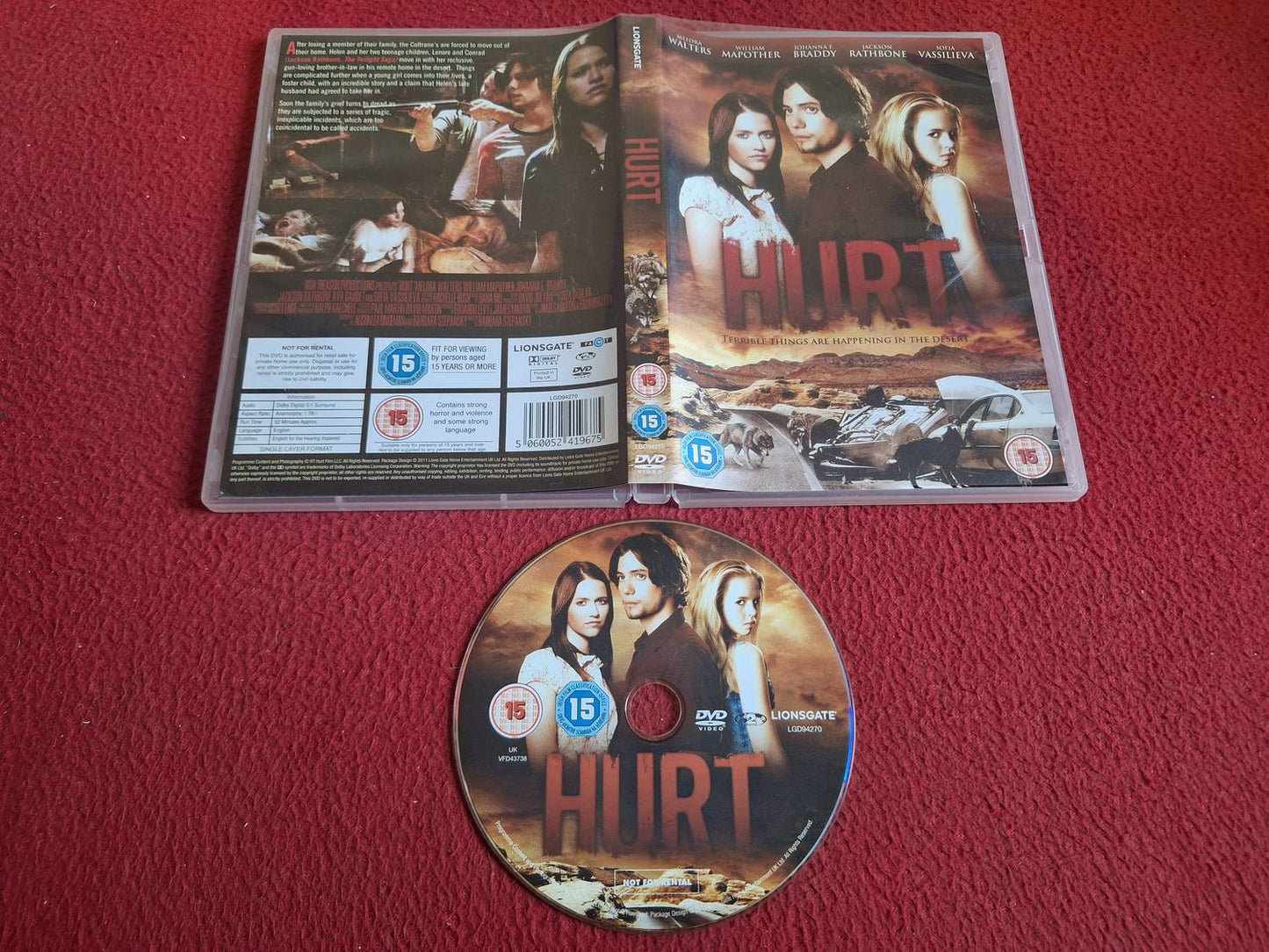 HURT DVD