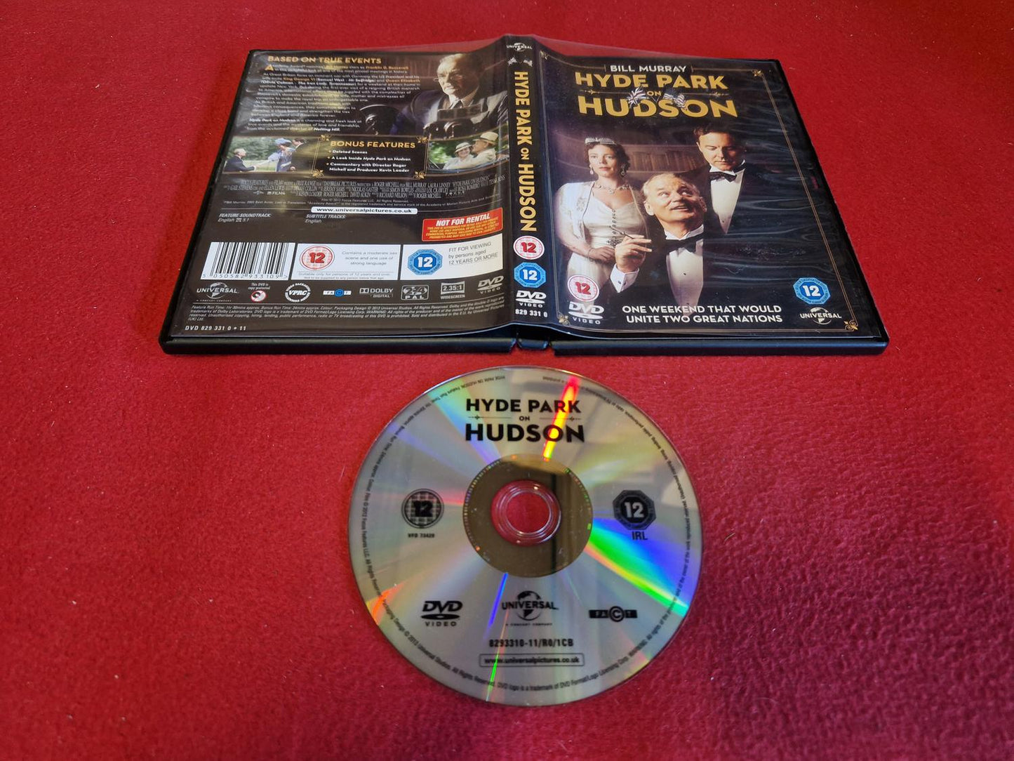 HYDE PARK ON HUDSON till DVD