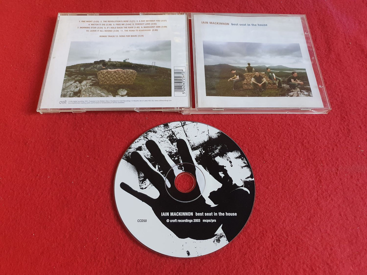 IAIN MACKINNON BEST SEAT IN THE HOUSE till CD