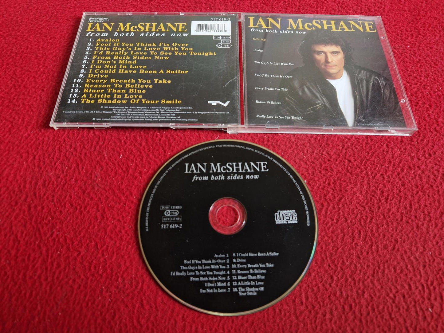 IAN MCSHANE FROM BOTH SIDES NOW CD