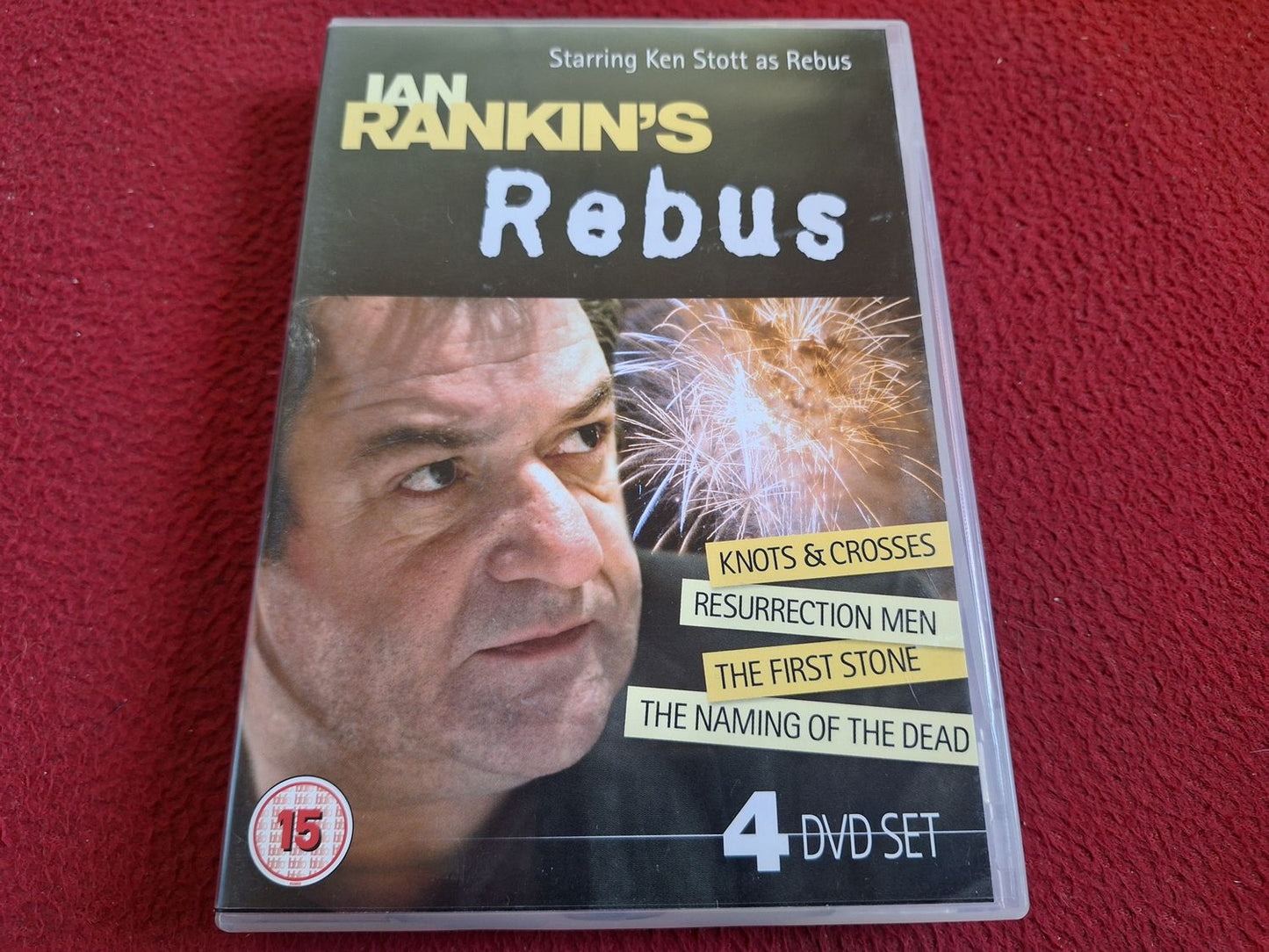 IAN RANKIN'S REBUS KNOTS & CROSSES / RESURRECTION MEN mfl BOX DVD