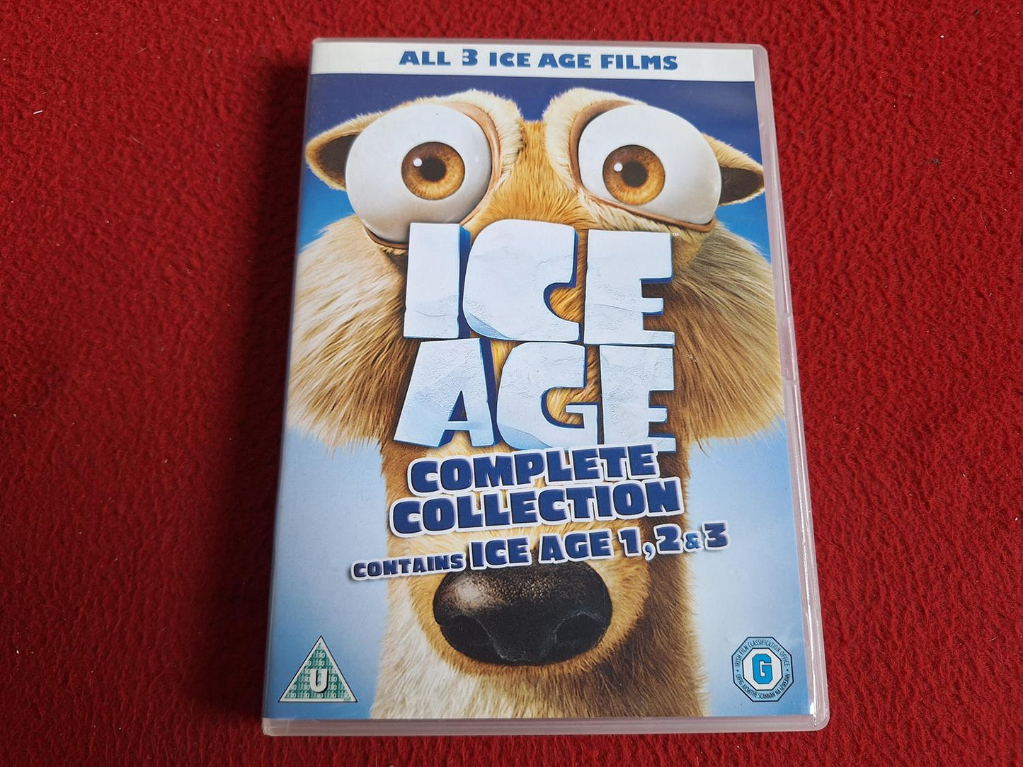 ICE AGE COMPLETE COLLECTION - ICE AGE 1 - 3 BOX DVD