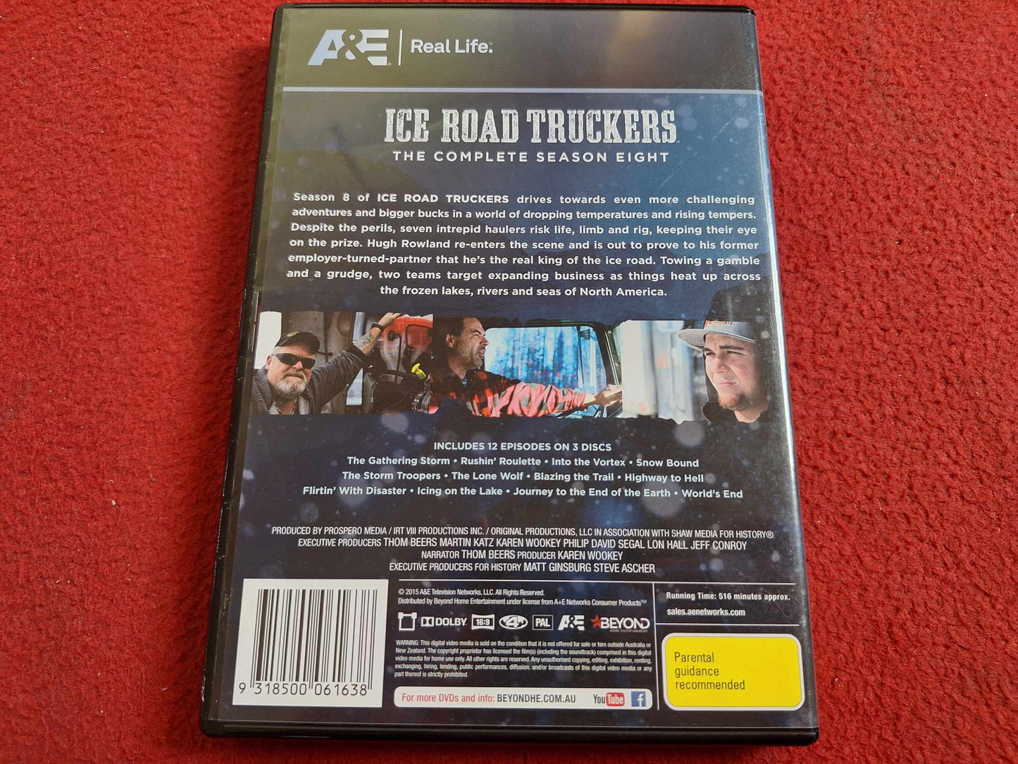 ICE ROAD TRUCKERS SEASON 8 BOX DVD