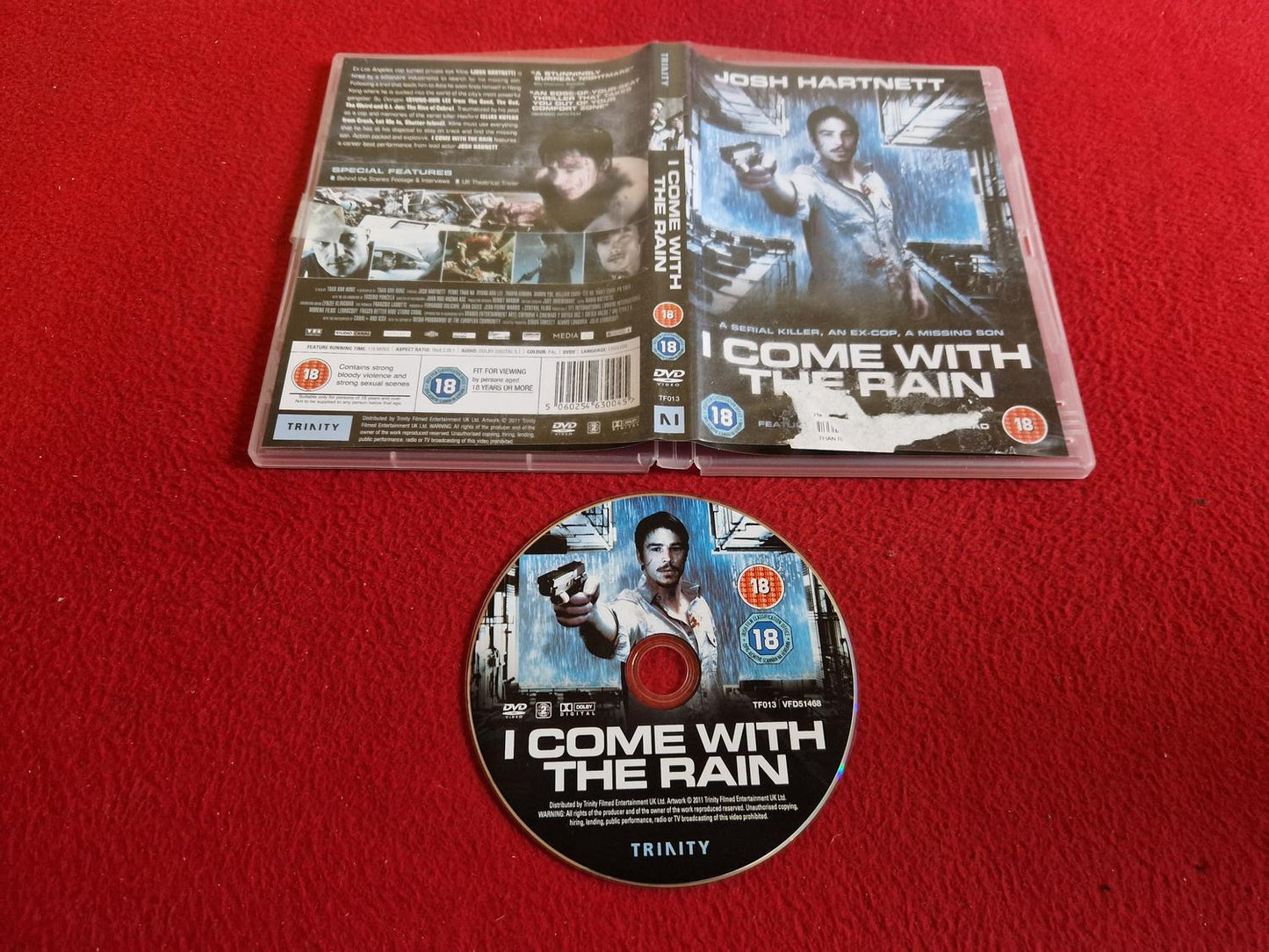 I COME WITH THE RAIN DVD