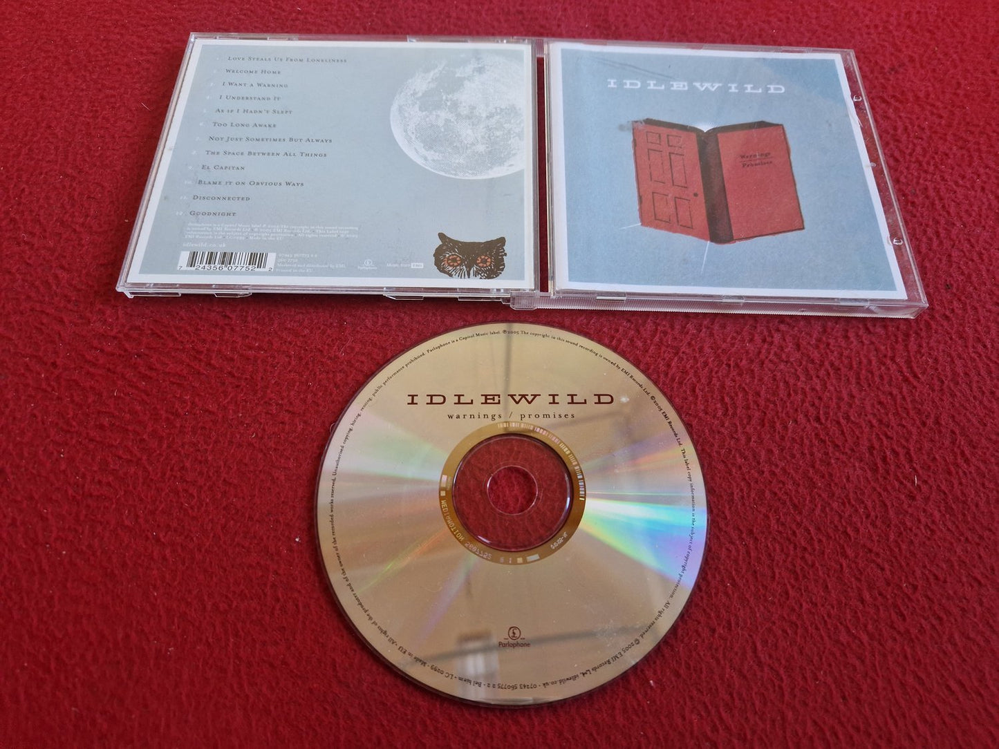IDLEWILD WARNINGS / PROMISES CD