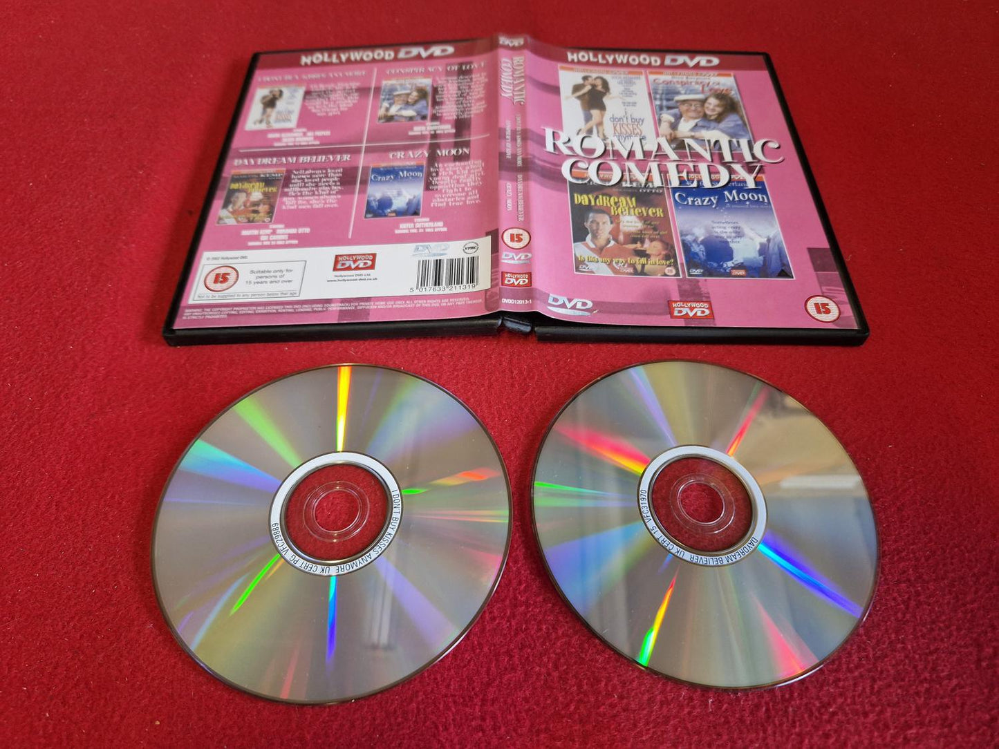 I DON'T BUY KISSES ANYMORE/ CONSPIRACY OF LOVE/ DAYDREAM FOREVER /CRAZY MOON DVD