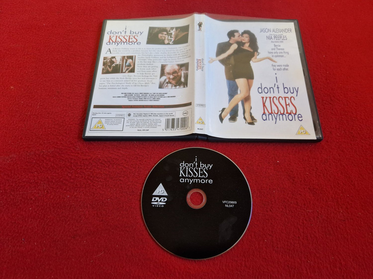 I DON'T BUY KISSES ANYMORE DVD