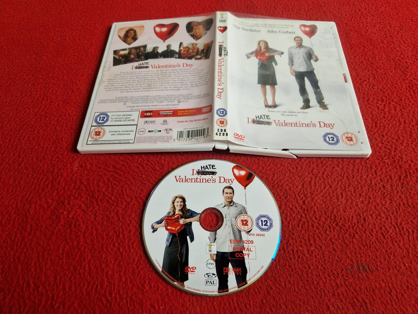 I HATE VALENTINE'S DAY DVD