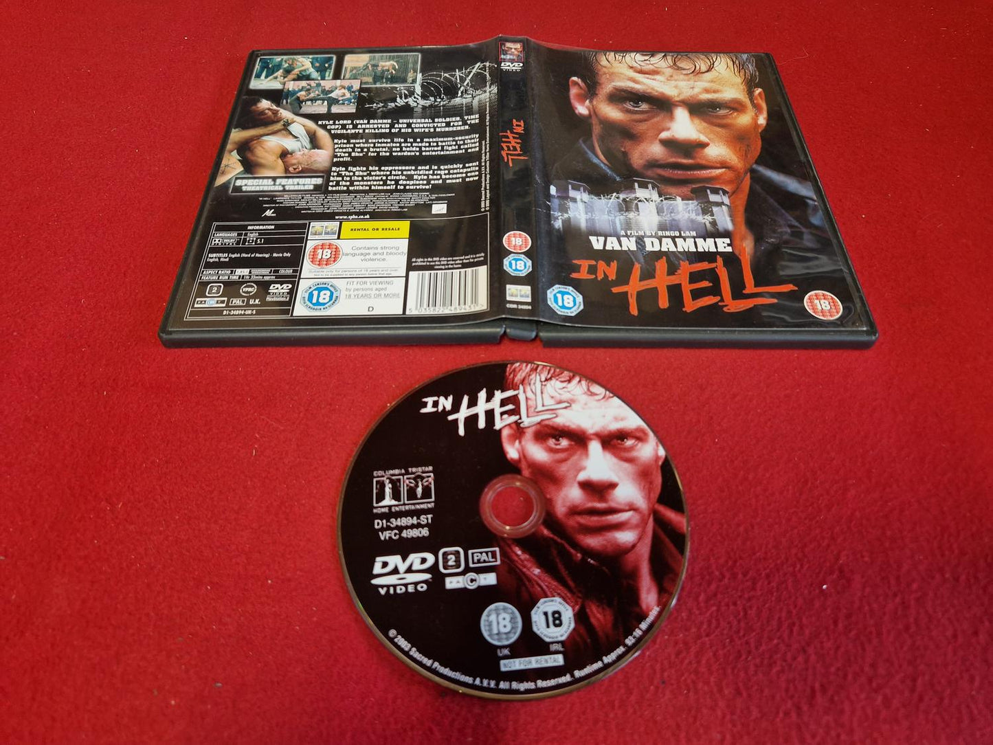 IIN HELL [ VAN DAMME ] till DVD