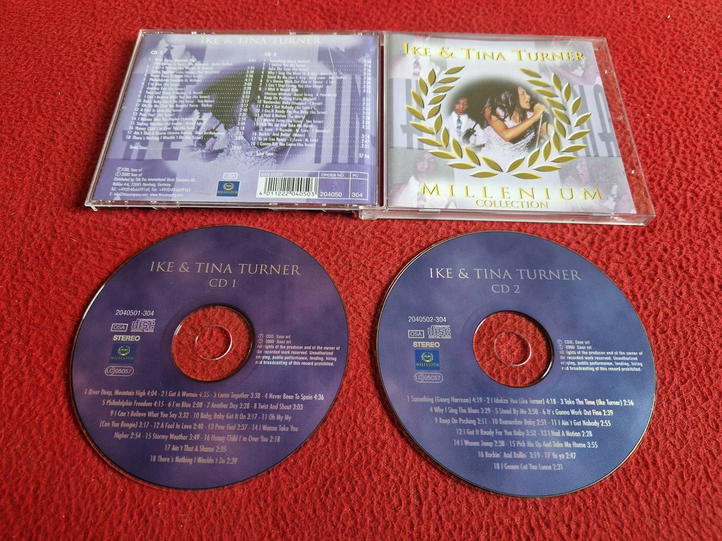 IKE & TINA TURNER MILLENIUM COLLECTION CD