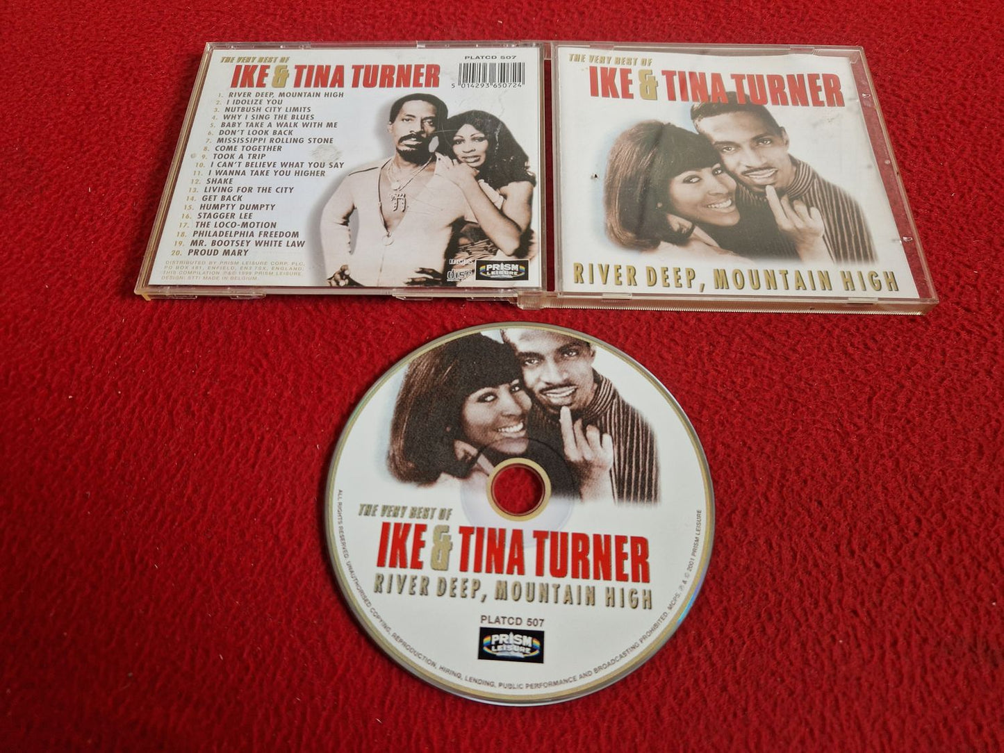 IKE & TINA TURNER RIVER DEEP MOUNTAIN HIGH THE VERY BEST OF CD