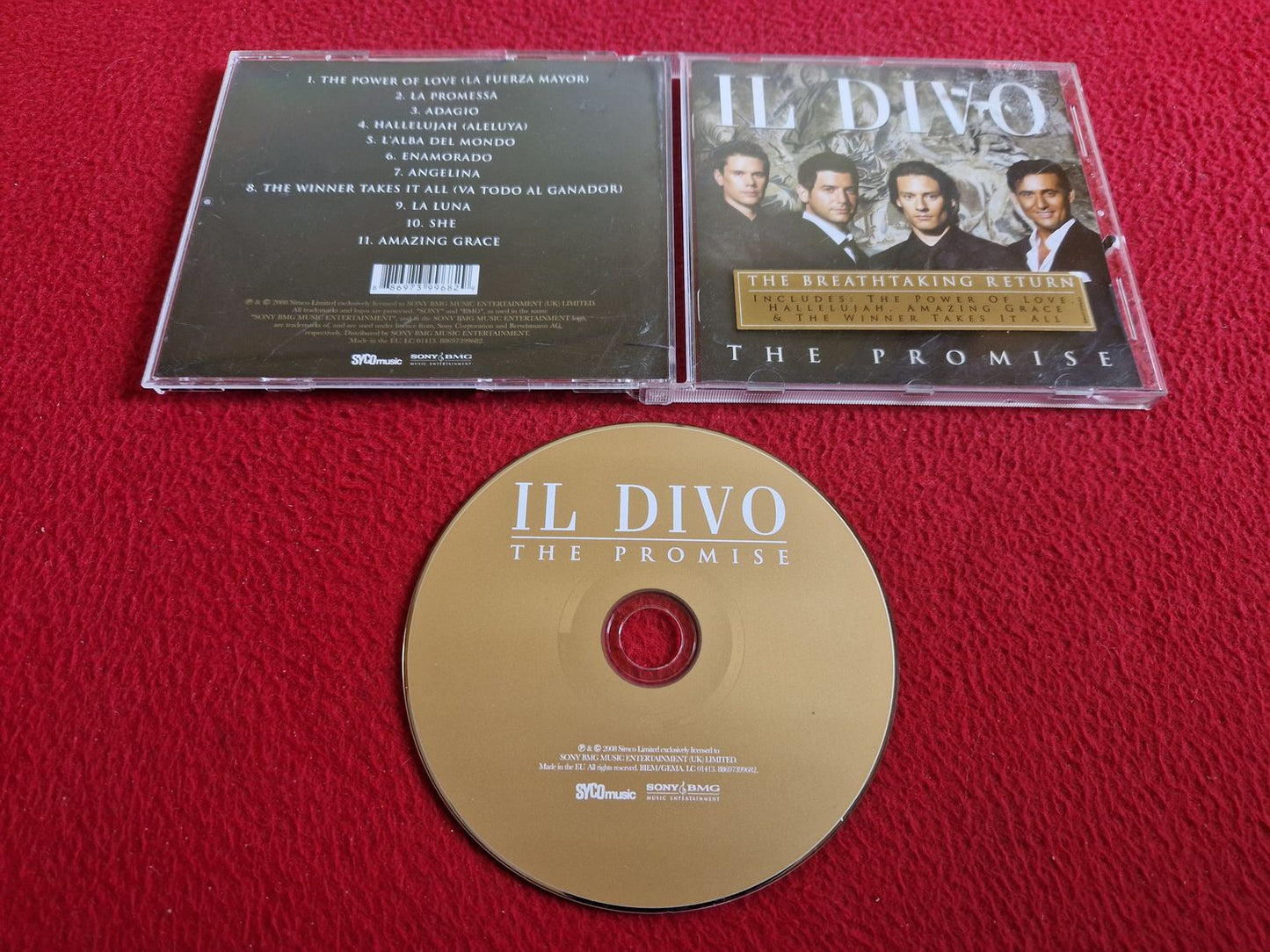 IL DIVO THE PROMISE CD