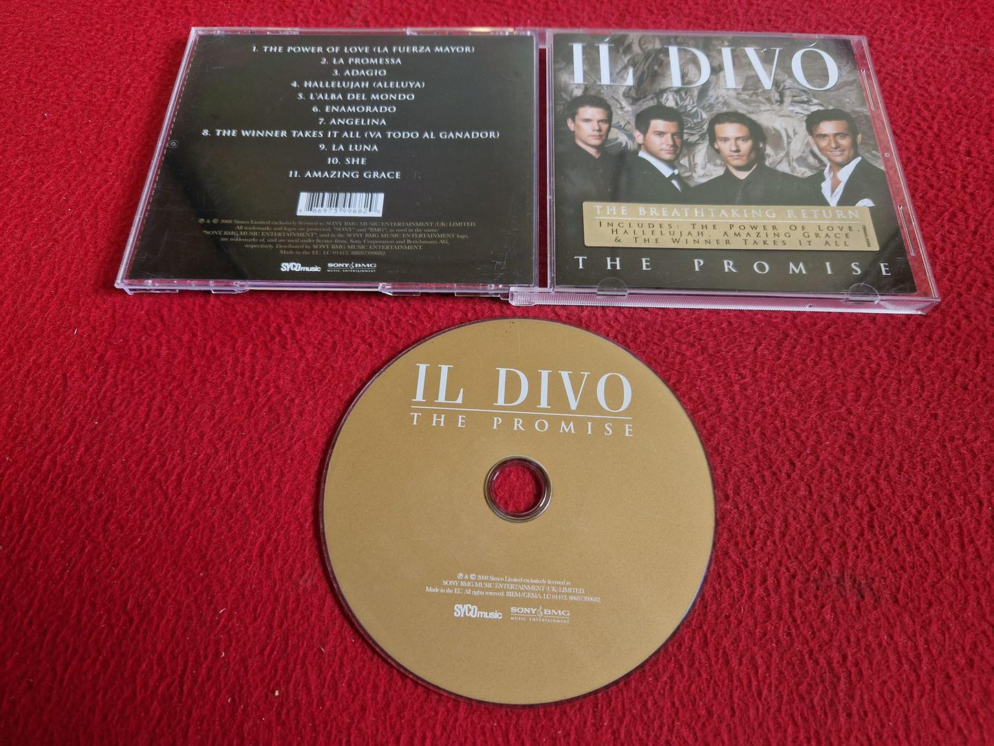 IL DIVO THE PROMISE CD