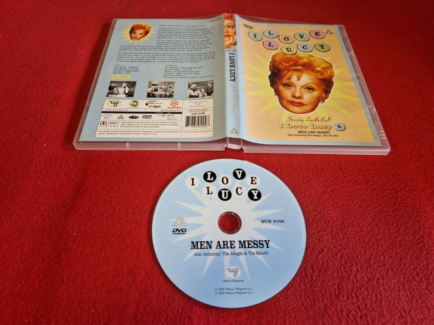 I LOVE LUCY MEN ARE MESSY till DVD