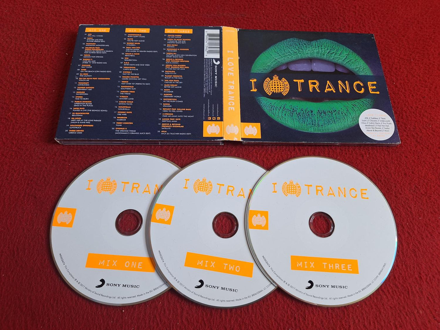 I LOVE TRANCE CD BOX