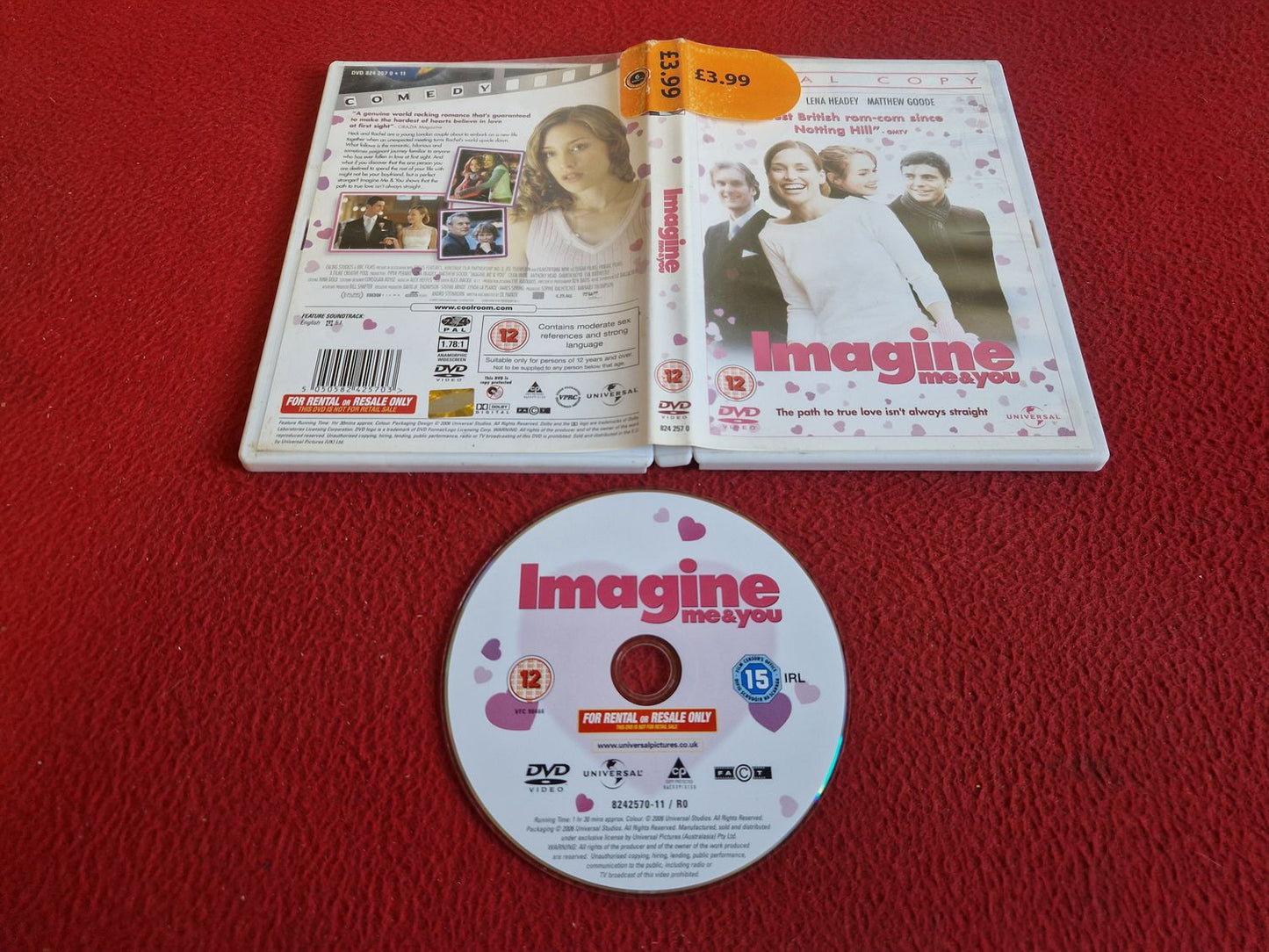 IMAGINE ME & YOU DVD