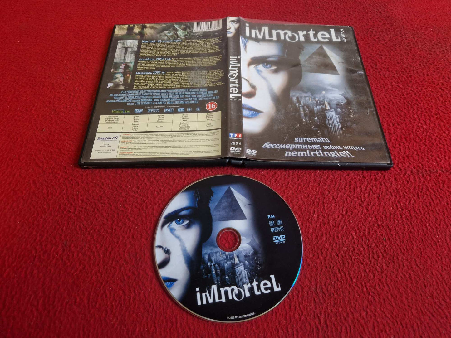 IMMORTAL AD VITAM [ ESTNISK UTGÅVA - ENGELSKT TAL / ESTNISK TEXT ] DVD
