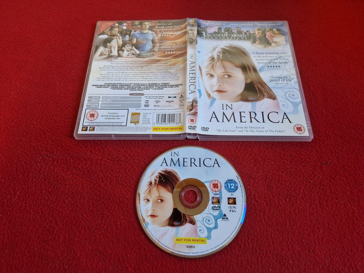 IN AMERICA DVD