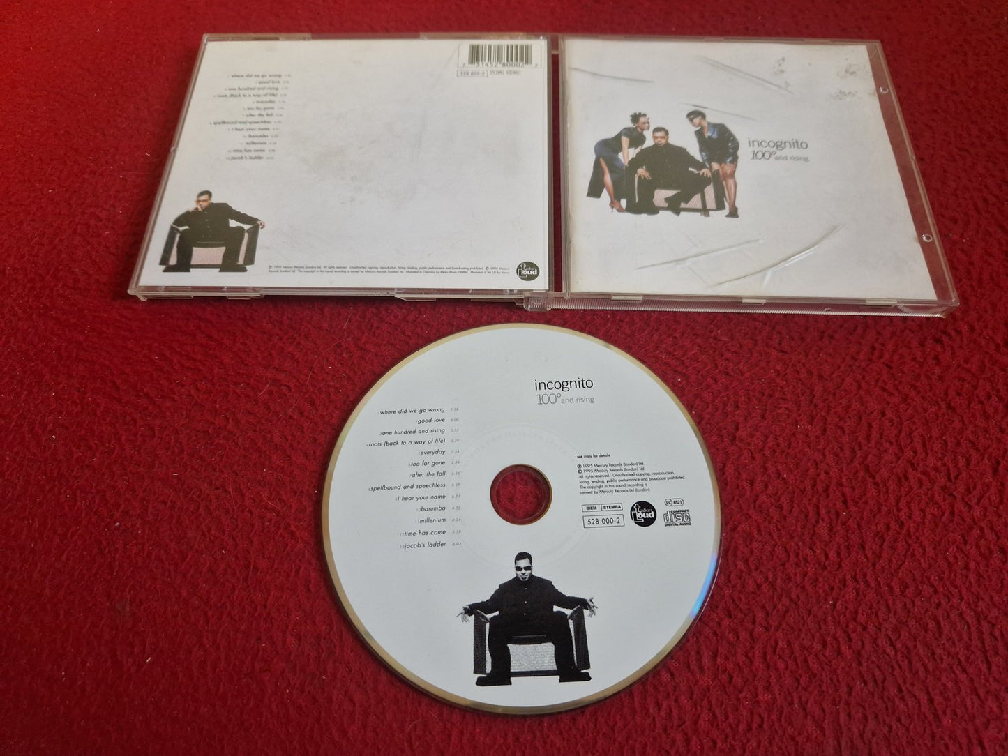 INCOGNITO 100 AND RISING CD