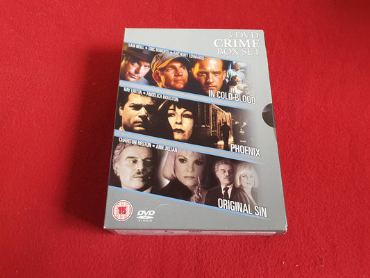 IN COLD BLOOD / PHOENIX / ORIGINAL SIN BOX till DVD