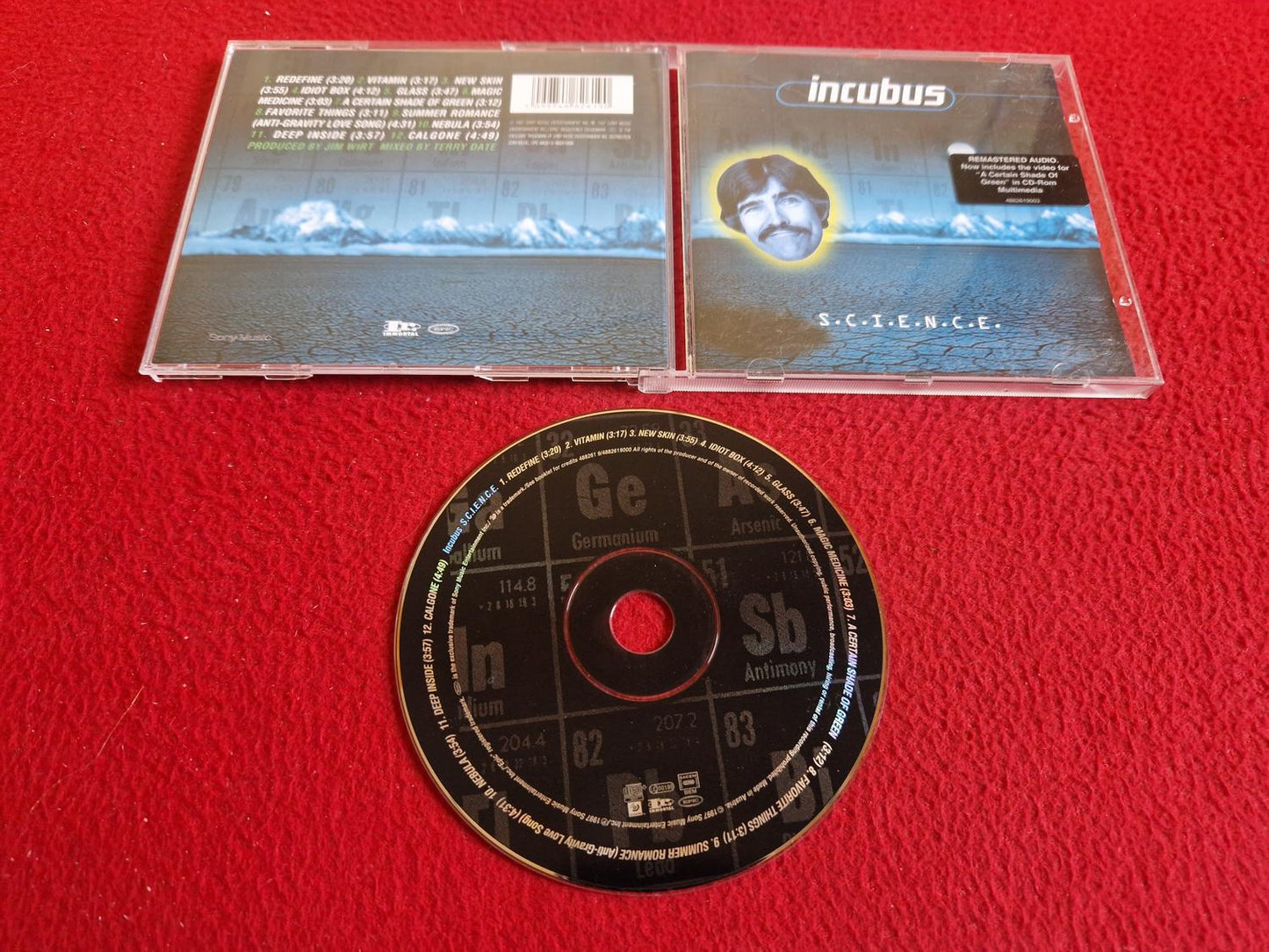 INCUBUS S.C.I.E.N.C.E. CD