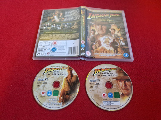 INDIANA JONES AND THE KINGDOM OF THE CRYSTAL SKULL DVD