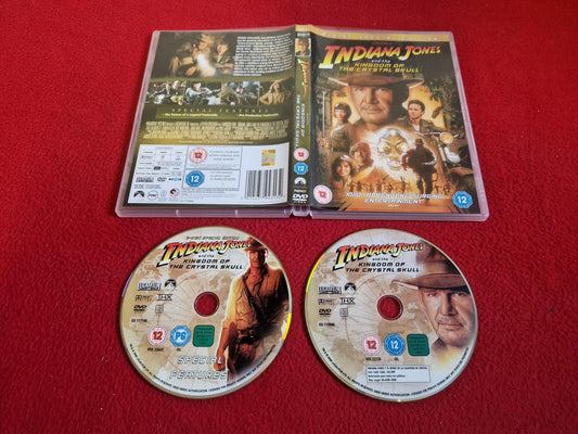 INDIANA JONES AND THE KINGDOM OF THE CRYSTAL SKULL DVD