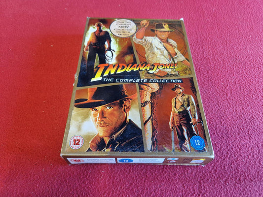 INDIANA JONES THE COMPLETE COLLECTION BOX till DVD
