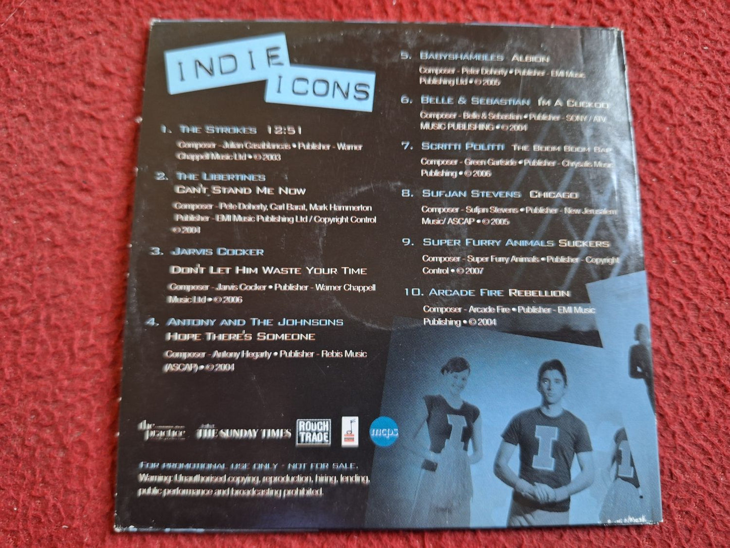 INDIE ICONS [ THE SUNDAY TIMES ] CD