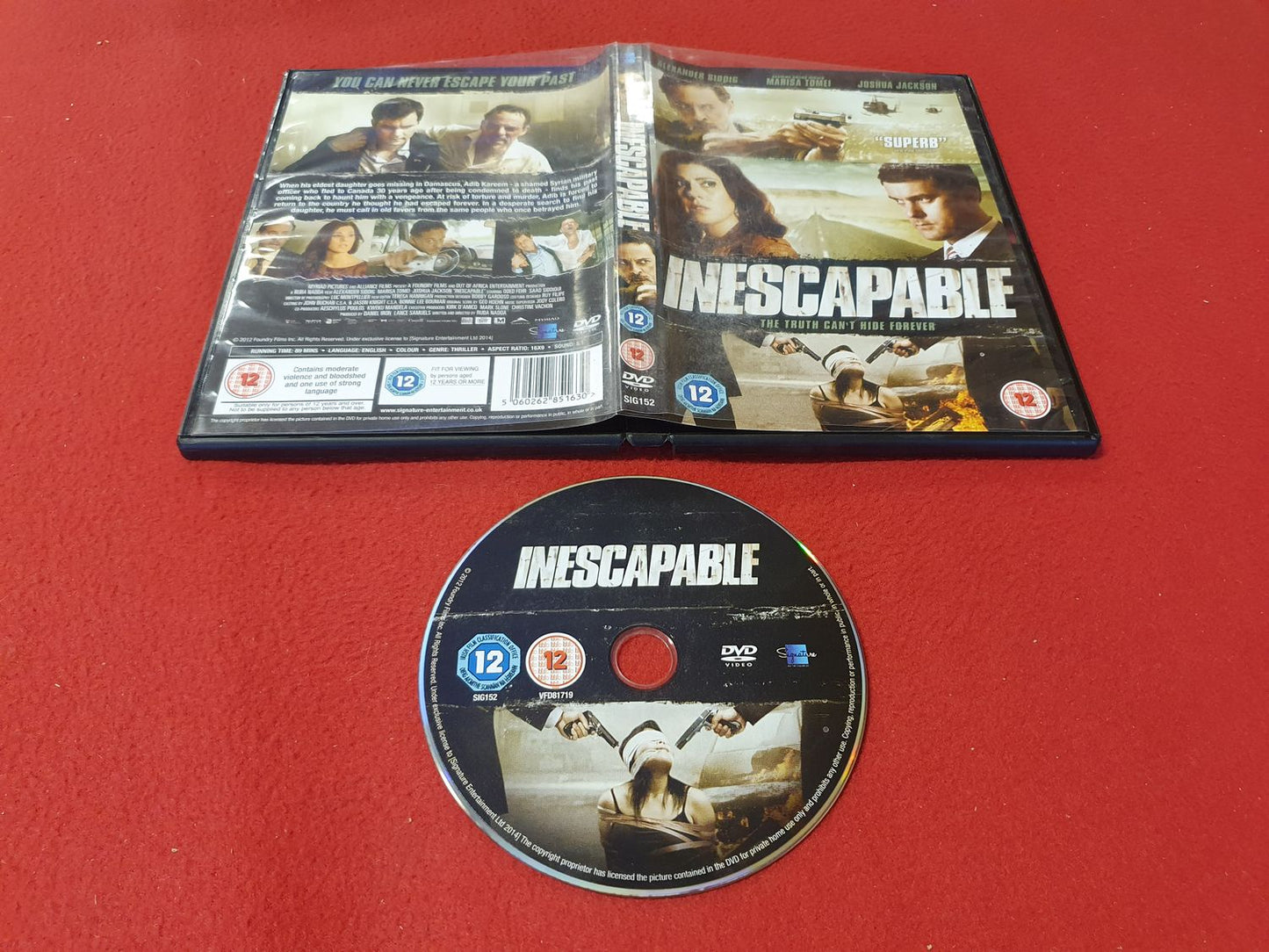 INESCAPABLE till DVD