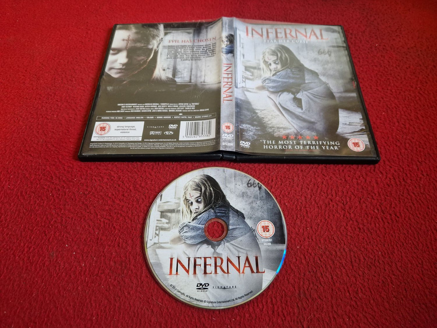 INFERNAL DVD